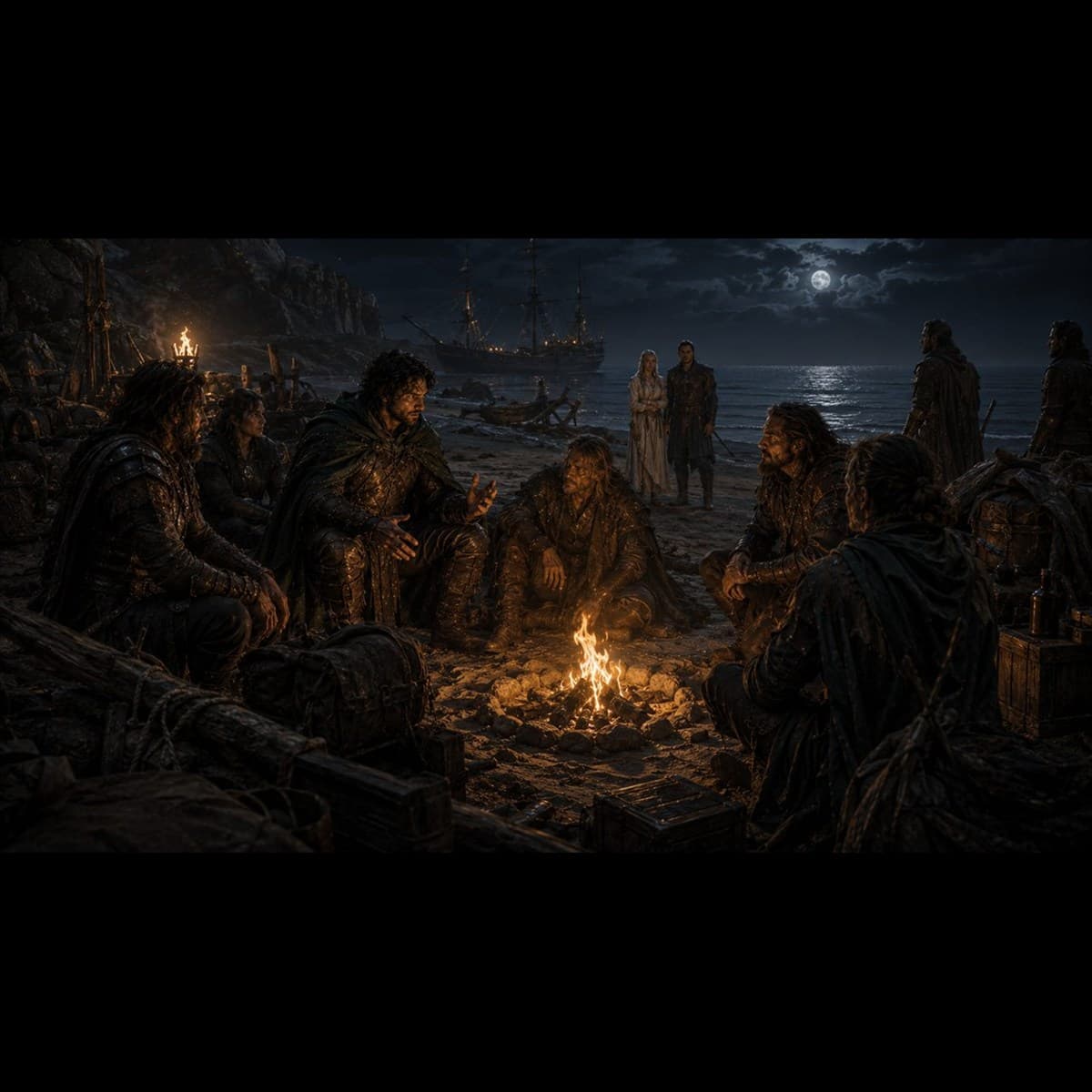 Ashes Beside the Campfire